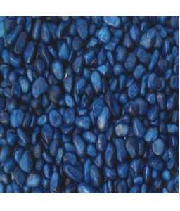 Natural Color Aquarium Gravel (5-8mm), Blue, 10 kg